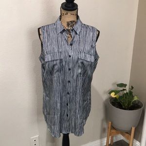 Jones New York striped top